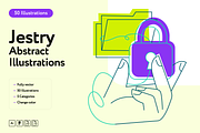 Jestry Illustration Collection, a Finance Illustration by Welovegraphics (Thumbnail 1 of 7)