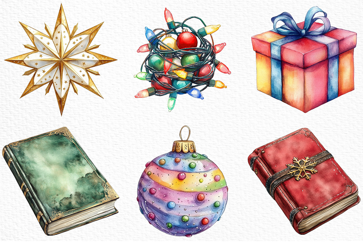 Christmas Planner Clipart, an Illustration by Craft Nest (Photo 2 of 6)
