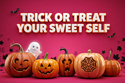Happy Halloween Typography Design, a Holiday Photo by hkmonir (Thumbnail 4 of 21)