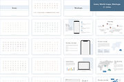 Sky presentation template PowerPoint, a Presentation Template by KaluginaWEB (Thumbnail 4 of 9)