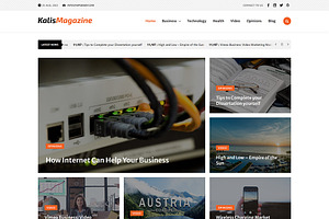 Kalis - Magazine WordPress Theme