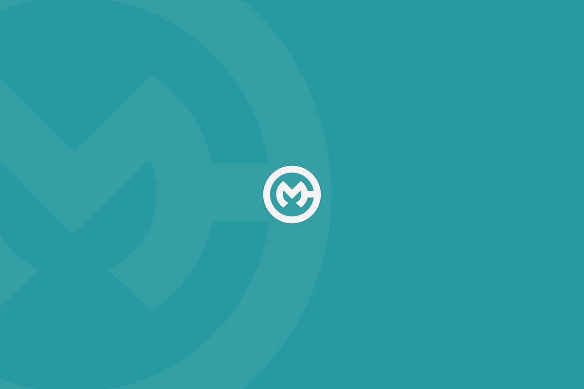 MC letter logo design preview 4