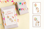 Capybara watercolor illustrations, an Animal Illustration by Fedulova Art (Thumbnail 12 of 13)