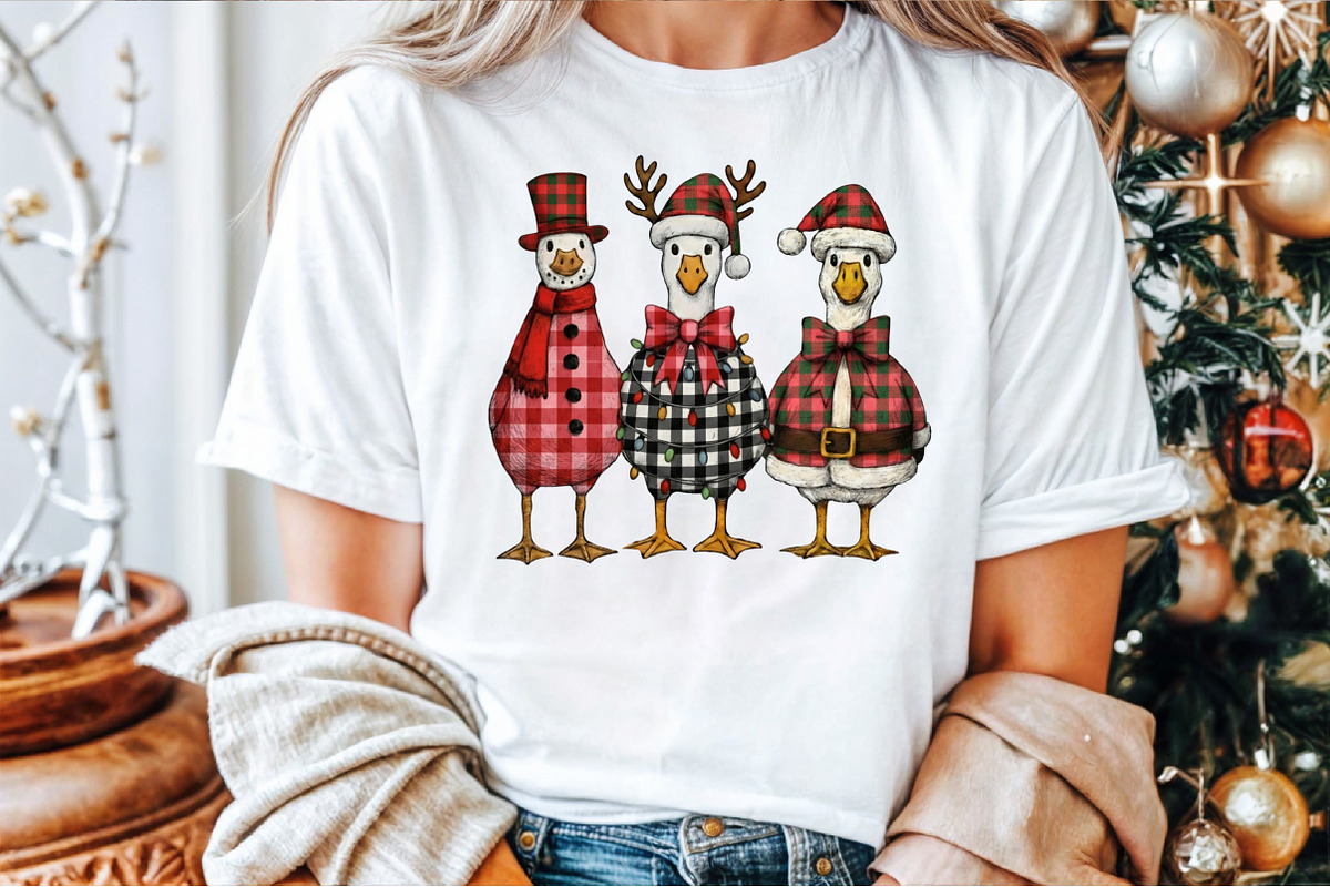 Funny Christmas Goose Png Christmas, an Illustration by Sublimation Artist (Photo 6 of 9)