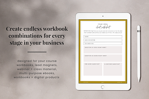 Canva Workbook Template Creator