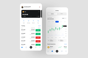 Cube - Crypto App UI Kit