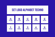 Set of Logo Alphabet Numberic, a Branding & Logo Template by Lucky Creative (Thumbnail 1 of 5)