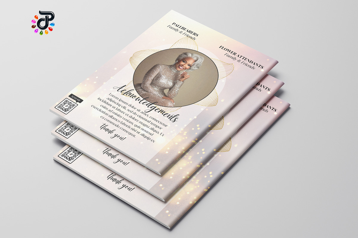 Elegant Canva Obituary Template, a Brochure Template by Protech Design ENT (Photo 9 of 9)