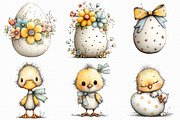 Easter Watercolor Clipart, an Illustration by Libby Wishes (Thumbnail 4 of 9)