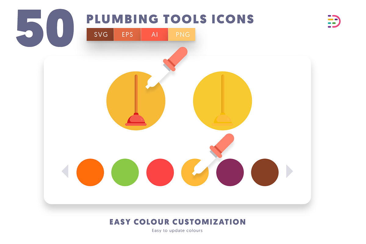 50 Plumbing Icons, an Icon by Dighital (Photo 8 of 10)