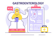 10 Stomach Health Gastroenterology, a Healthcare Illustration by denayunebgt (Thumbnail 4 of 4)
