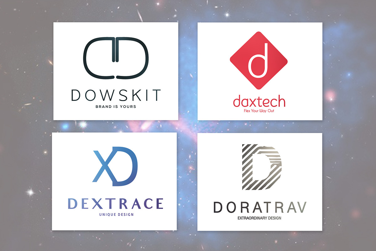 20 D Letter Alphabetic Logos, a Branding & Logo Template by AN Productions (Photo 5 of 9)