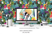 Tropical birds & flowers, an Object Graphic by Anastasia (Thumbnail 2 of 12)