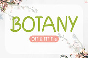 Botany | Handwriting Font, a Handwritten Font by LivelyAutumn11.11 (Thumbnail 1 of 5)