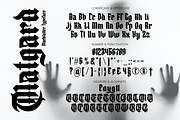 Matgard Blackletter Typeface, a Blackletter Font by Ronny Studio (Thumbnail 8 of 9)
