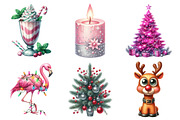 Retro 50's Christmas Clipart, an Illustration by Daily.Designs (Thumbnail 2 of 5)