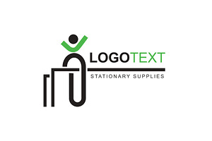A office stationery logo, a Business Photo by LogosDen