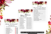 Bridal Shower Games, Set of 12, a Graphic by Wow Designs (Thumbnail 2 of 5)