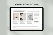 Notion Brand Guidelines Template, a Templates & Theme by Swyn.Studio (Thumbnail 4 of 10)