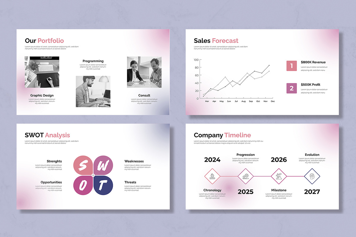 Colorful Marketing Plan Presentation, a Presentation Template by Mighty-Slide (Photo 5 of 6)