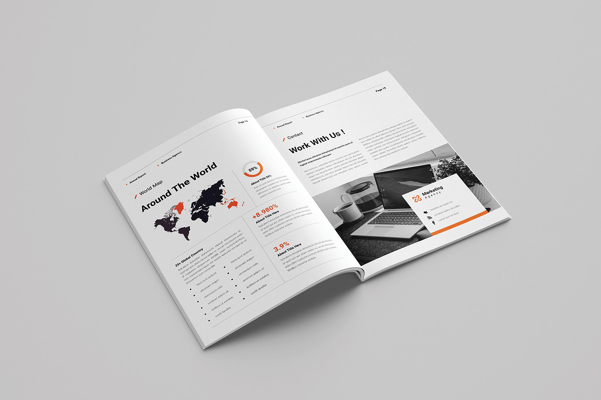 Annual Report Template preview 8