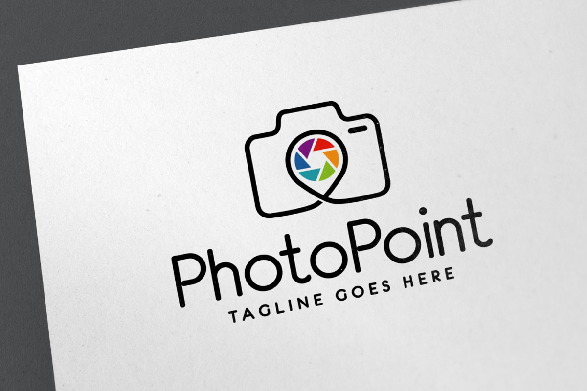 Photo Point Logo Template, a Branding & Logo Template by emotions76