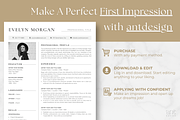 Modern Resume Template - The Morgan, a Resume Template by AntDesignStudio (Thumbnail 9 of 9)