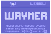 wayner font, a Font by weknow (Thumbnail 2 of 5)