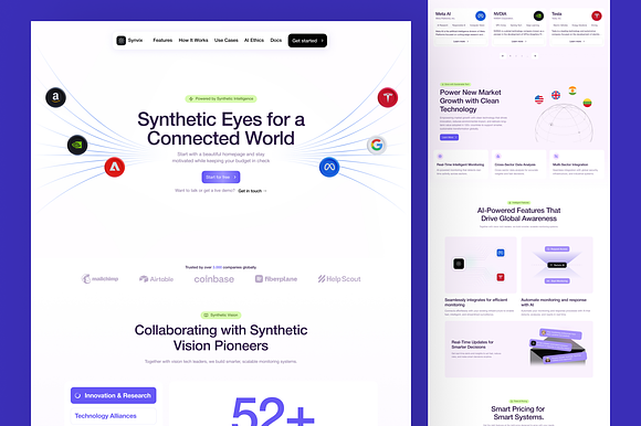 Synvix - Saas Tech Platform preview 2