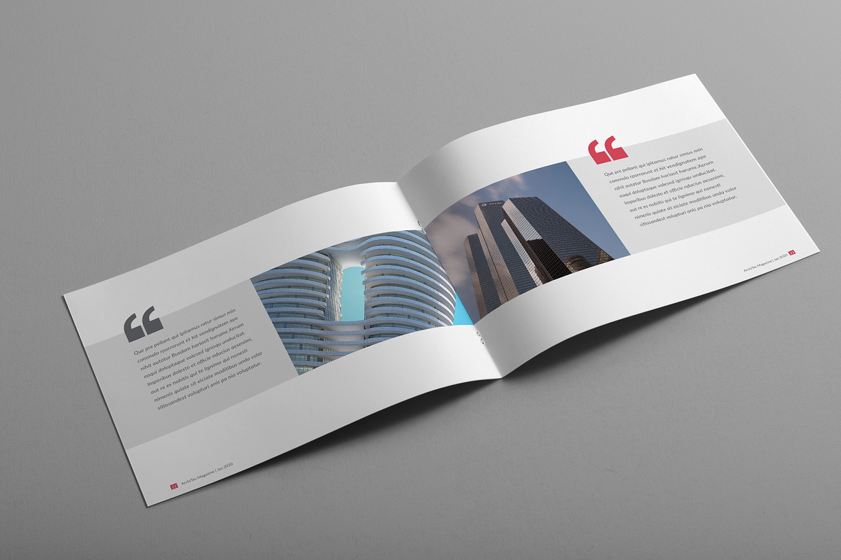Architectural Creative Magazine, a Magazine Template by Layout Design (Photo 9 of 10)