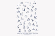 vintage clipart farm animals set, a Decorative Illustration by Patishop Art (Thumbnail 10 of 10)