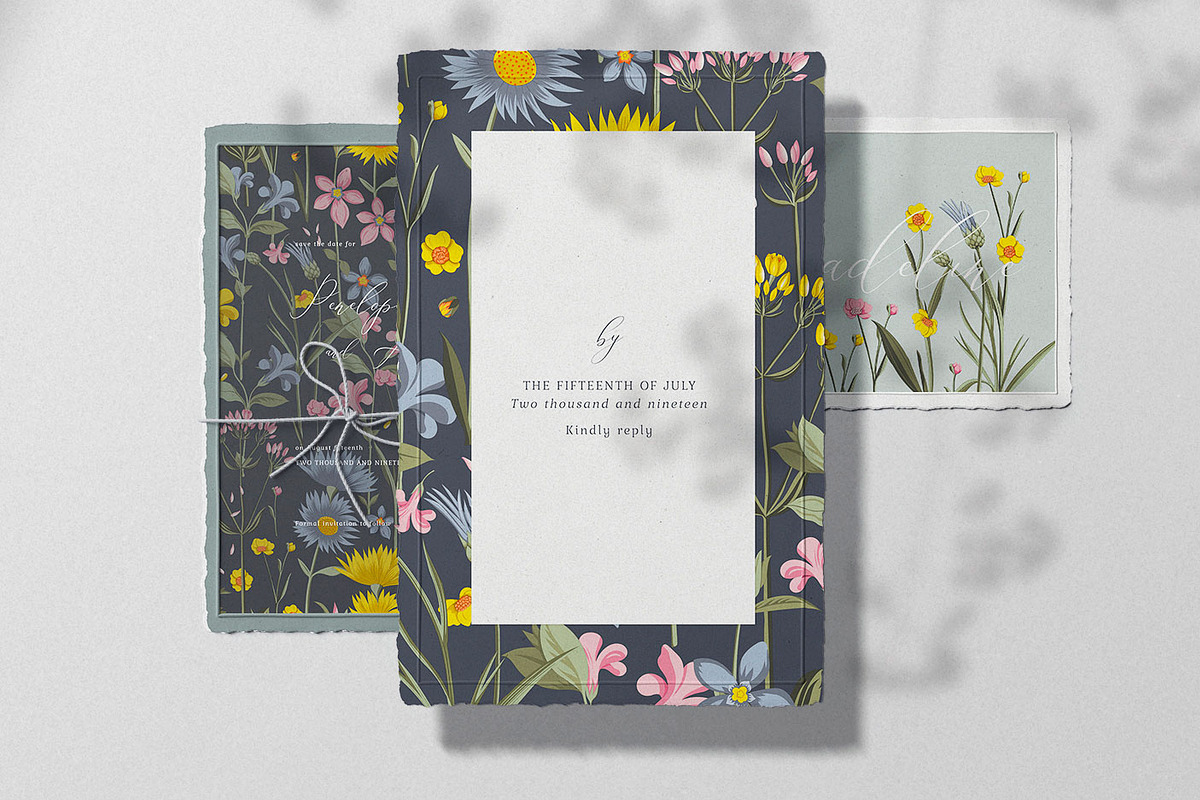 Botany, Exquisite vector pattern +!, a Pattern Graphic by Pink Linen (Photo 4 of 11)