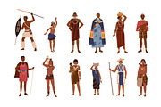 African tribes people set, a Person Illustration by Good Studio (Thumbnail 2 of 6)