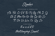 Stunders | Handwritten Brush Font, a Handwritten Font by Ghuroba Studio (Thumbnail 9 of 10)