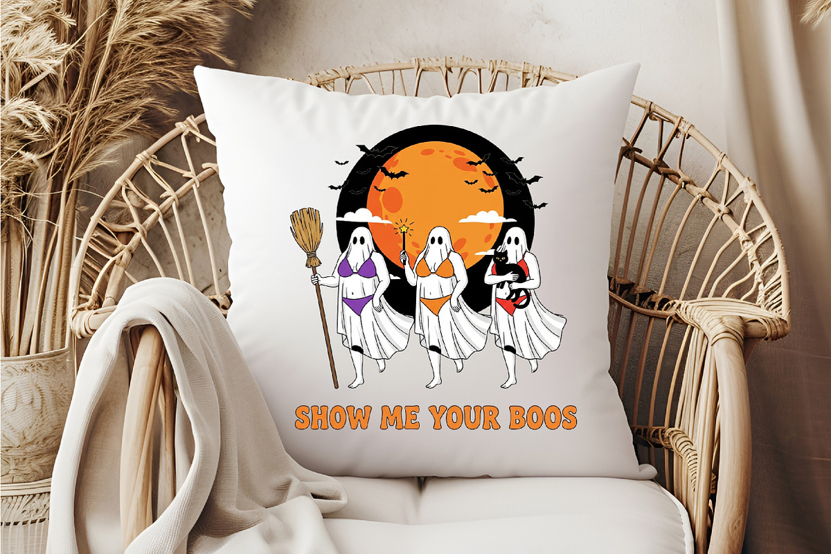 Funny Halloween Ghost Png, an Illustration by DreamCafeArt (Photo 5 of 7)