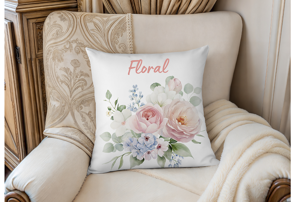 Pastel Wildflower Clipart Bundle, an Illustration by MockupWizard (Photo 5 of 5)