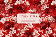 Scarlet Seamless Pattern Design, a Pattern Graphic by Fabrivo (Thumbnail 2 of 10)