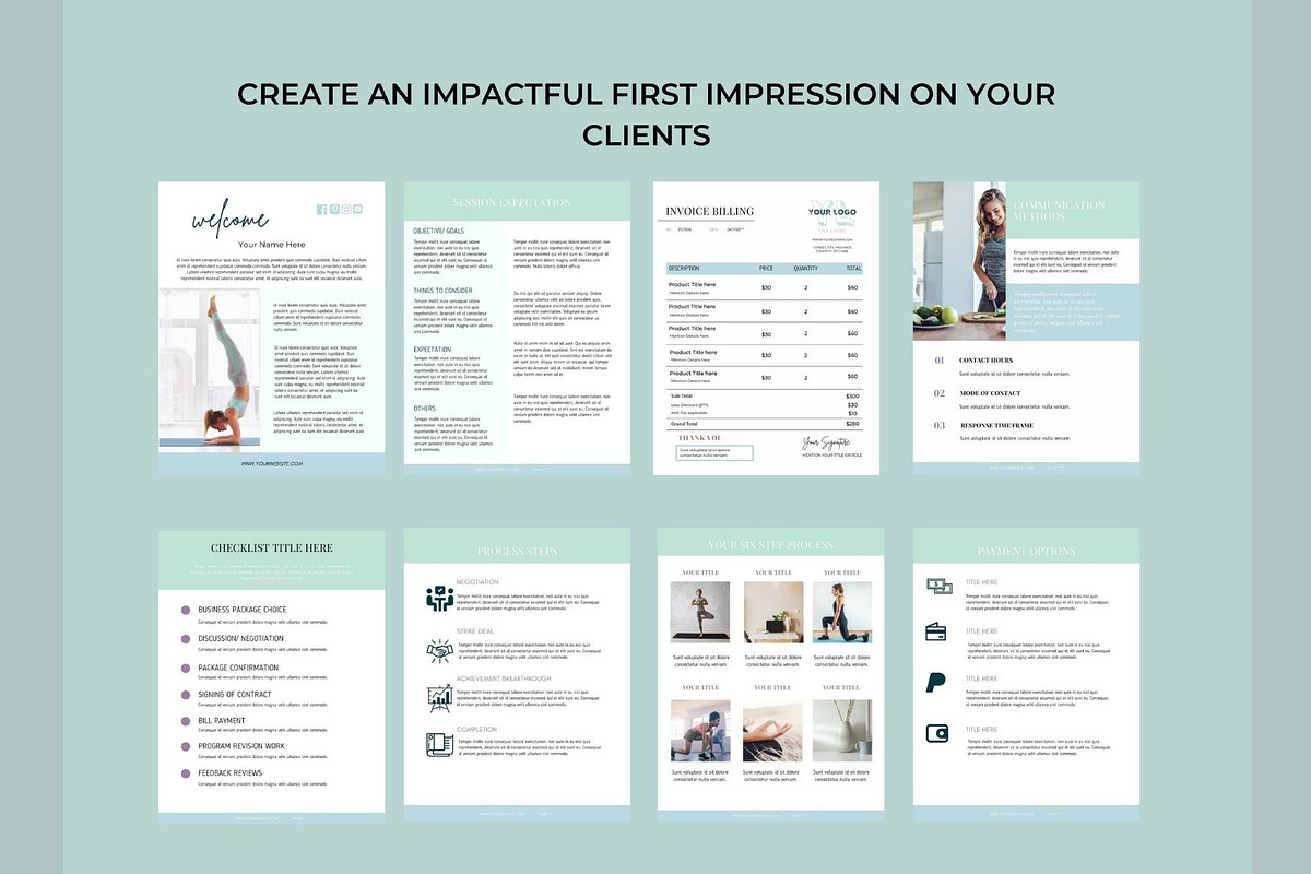 Nutrition Coach Course Creator Canva, a Social Media Template by Deepa Template Studio (Photo 35 of 48)