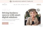 Squarespace Website Marketing, a Squarespace Template by vectorocean (Thumbnail 1 of 11)