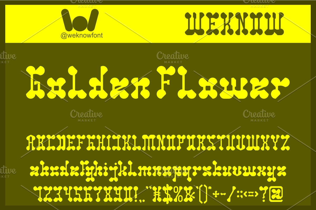 Arabian Night font, a Slab Serif Font by weknow (Photo 3 of 8)