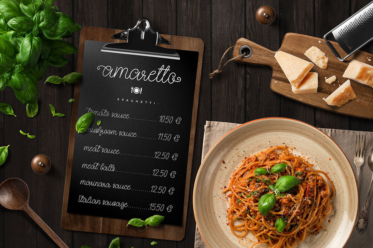 Celeia - Romantic font preview 3