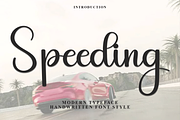 Speeding, a Handwritten Font by FreshTypeINK (Thumbnail 2 of 8)