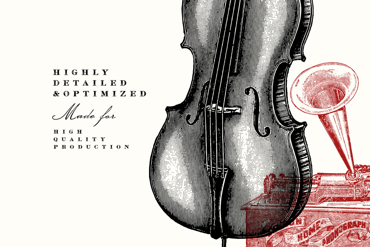 Music Making: 380 Musical Instrume.., an Illustration by Unember (Photo 3 of 11)