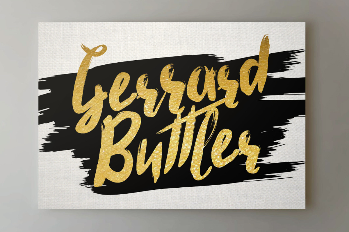 Tristan Brush Font + Bonus, a Script Font by Maulana Creative (Photo 2 of 5)