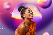 Crazy gradients spheres collection, a Texture Graphic by VitalexStudio (Thumbnail 2 of 7)