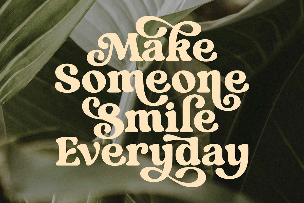Tropical Magic - Retro Serif Font, a Serif Font by Keithzo (Photo 2 of 9)