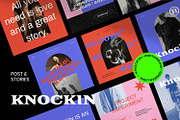 KNOCKIN - New Hype Social Media, a Social Media Template by Dirtytemp Studio (Thumbnail 3 of 14)