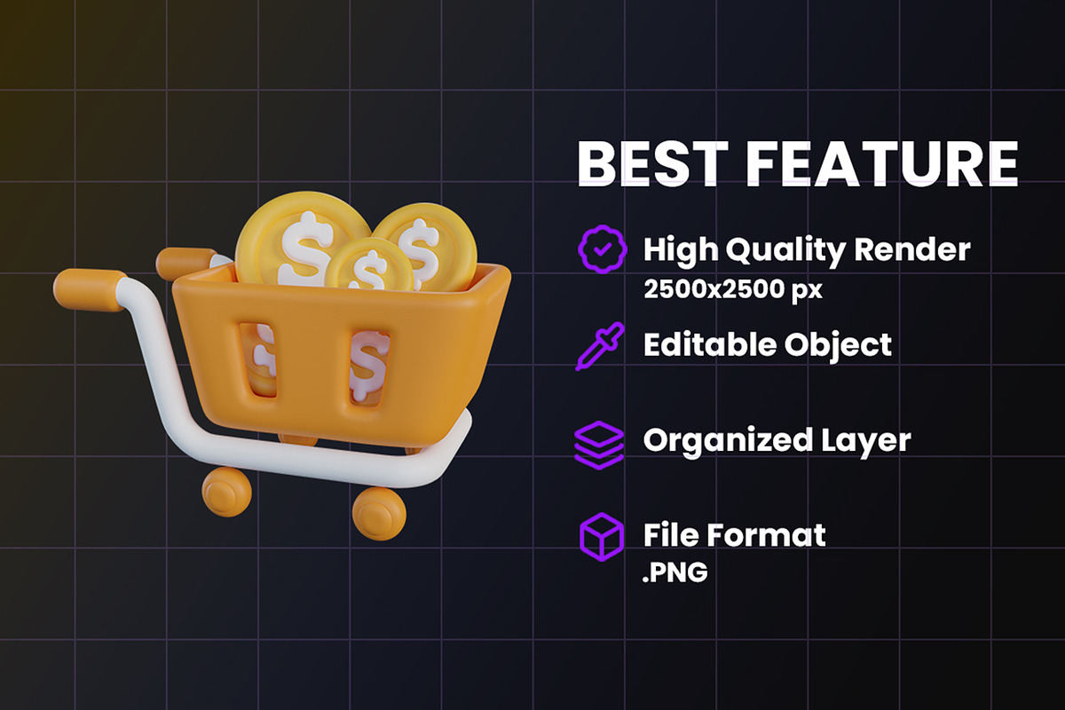 Finance 3D Icon Pack, an Object Graphic by Artnivora.Std (Photo 2 of 4)