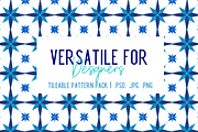 The Blues Handdrawn Tile Patterns, a Pattern Graphic by TheLegacyBrandingCo (Thumbnail 9 of 11)