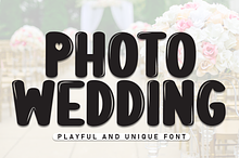 Photo Wedding | Script Font